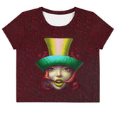 Music Notes Crop Tee - Beyond T-shirts