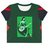 Chic Palette Women's All-Over Print Crop Tee - Beyond T-shirts