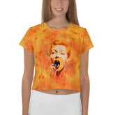 Jazz Nights All-Over Print Crop T-Shirts - Beyond T-shirts