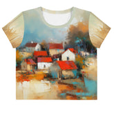 Coastal Escape Women's Crop Tee