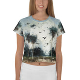 Urban Jungle Adventure Women's Crop Tee