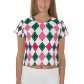 Radiant Diamonds Crop T-Shirt