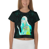 Vibrant Bold Pop Palette Crop T-Shirt in Various Colors
