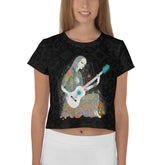 Urban Pop Graffiti Crop T-Shirt in bold colors.