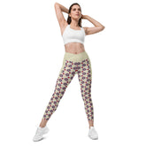 Prism Play Crossover Leggings with Pockets