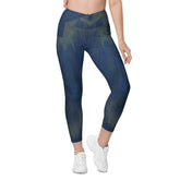 Elevated Comfort Crossover Leggings - Beyond T-shirts