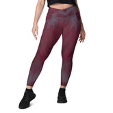 Serenity Stretch Crossover Leggings With Pockets - Beyond T-shirts