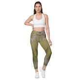 Empowerment Essence Crossover Leggings With Pockets - Beyond T-shirts