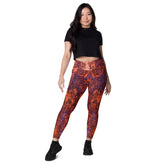 Canvas Creativity Crossover Leggings with Pockets