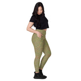 Botanic Flow Crossover Leggings - Beyond T-shirts
