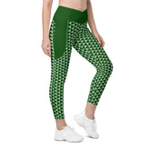 Dotted Dreams Crossover Leggings with Pocket