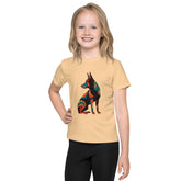 Pup’s Playful Puddle Pounce Kids T-Shirt