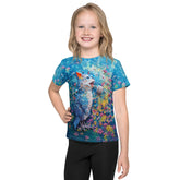 Kirigami Delight kids t-shirt with paper art design