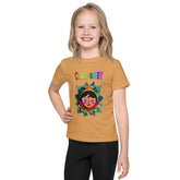 The Lost Kingdom Kids Crew Neck T-Shirt in vibrant colors.