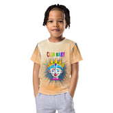 Fairy Tale Friends Kids Crew Neck T-Shirt front view