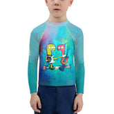 Trick Or Treat Pumpkin Patch Kids Rash Guard - Beyond T-shirts