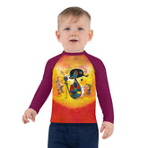 Petite Penguin Antarctic Themed Rash Guard