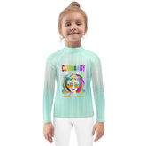 Wizard's Apprentice Kids Rash Guard – Front View