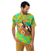 Men's Surfing Adventure Crew Neck Tee Chase The Waves - Beyond T-shirts