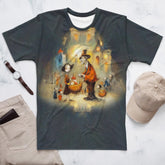 Haunting Night All-Over Print Men's Crew Neck T-Shirt - Beyond T-shirts