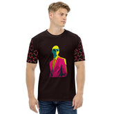 Minimalist Masterpiece All-Over Print Men's Crew Neck T-Shirt - Beyond T-shirts