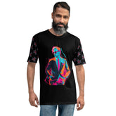 Vintage Vogue Revival All-Over Print Men's Crew Neck T-Shirt - Beyond T-shirts