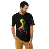 Retro Pop Vibes All-Over Print Men's Crew Neck T-Shirt - Beyond T-shirts