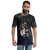 Pop Star Chic All-Over Print Men's Crew Neck T-Shirt - Beyond T-shirts