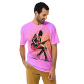 Funky Beats All-Over Print Men's Crew Neck T-Shirt - Beyond T-shirts