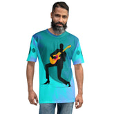 Record Spinner All-Over Print Men's Crew Neck T-Shirt - Beyond T-shirts