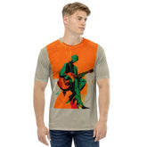Reggae Rhythms All-Over Print Men's Crew Neck T-Shirt - Beyond T-shirts