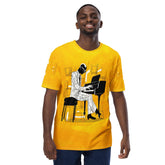 Folk Song All-Over Print Men's Crew Neck T-Shirt - Beyond T-shirts