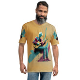 Classical Elegance All-Over Print Men's Crew Neck T-Shirt - Beyond T-shirts
