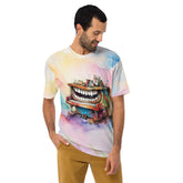 Harmonica's Harmonious Hues Men's Crew Neck T-Shirt