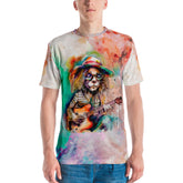 Ukulele's Uplifting Undertones Men's Crew Neck T-Shirt