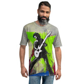 Abstract Canvas Men's Crew Neck T-Shirt