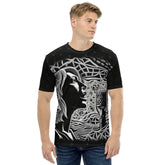 Greatest Bookworm All-Over Print Men's Crew Neck T-Shirt