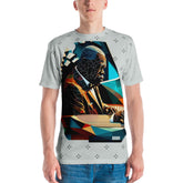 Greatest Fitness Enthusiast All-Over Print Men's Crew Neck T-Shirt