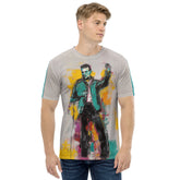 Dynamic Symmetry All-Over Print Men's Crew Neck T-Shirt