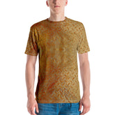 Cashmere Charge Texture Men's Crewneck Tee