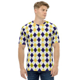 Eternal Diamonds All-Over Print Men's Crew Neck T-Shirt