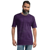 Colorful Rainbow Radiance Men's T-Shirt for a standout look