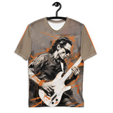 Urban Zen Men's Crew Neck T-Shirt in classic black.