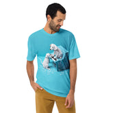 Front view of Kirigram Castle Gates Men's Crew Neck T-Shirt.