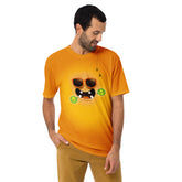 Spider's Web of Fear Men's Crew Neck T-Shirt front view