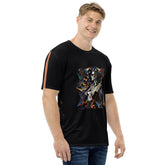 Harmony Haven All-Over Print Men's Crew Neck T-Shirt