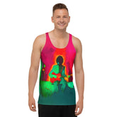 NS-841 Men's Tank Top front view.