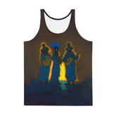 NS 854 men's tank top front view.