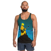 NS 858 Men's Tank Top front view.