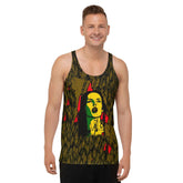 NS-997 Men's Tank Top front view showcasing sleek design.